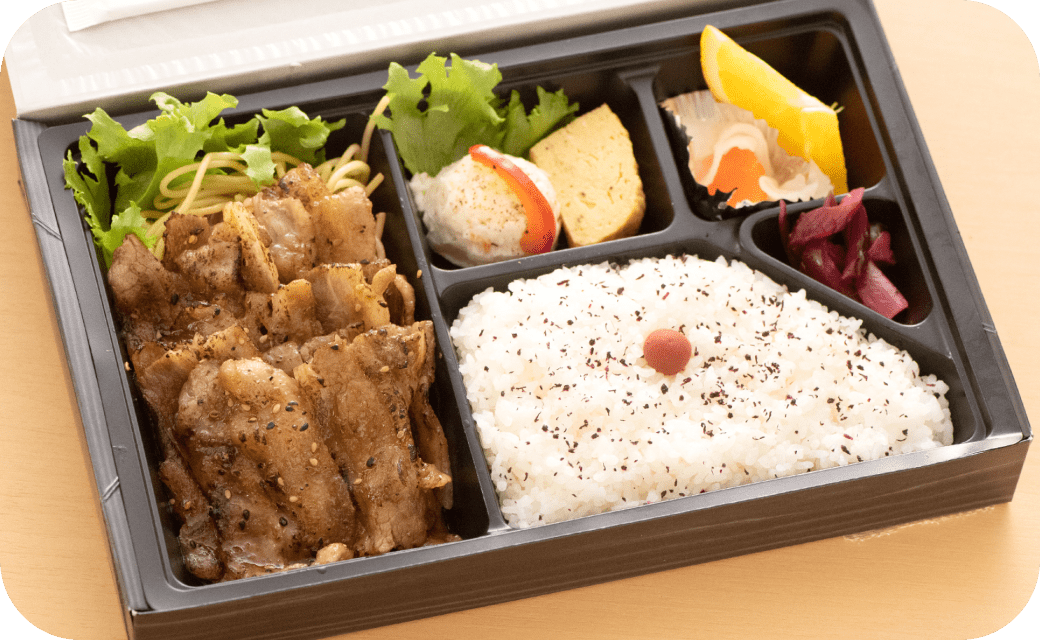 カルビ弁当