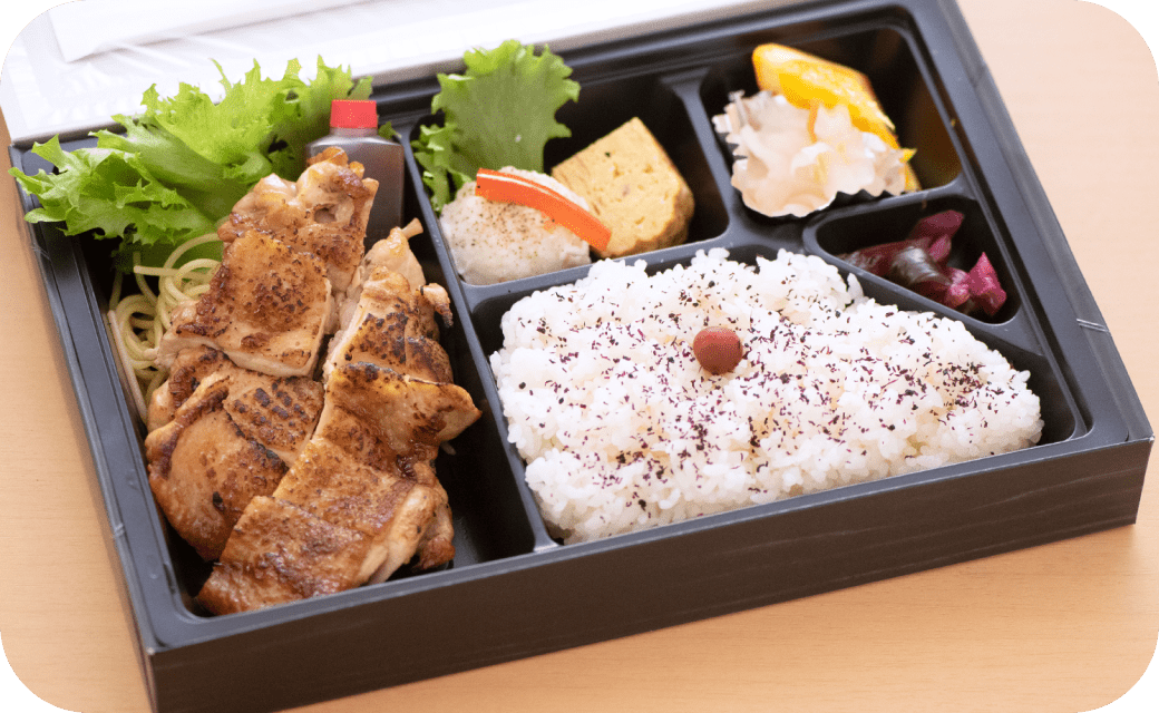 チキン弁当（ステーキソース）